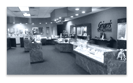 Geiger's jewelry showroom