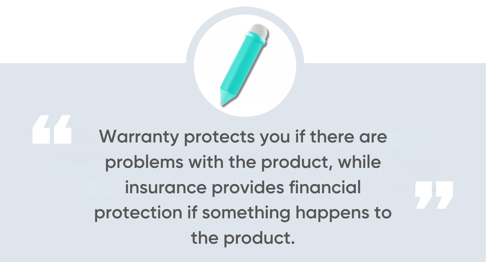 Insurance Vs. Warranty