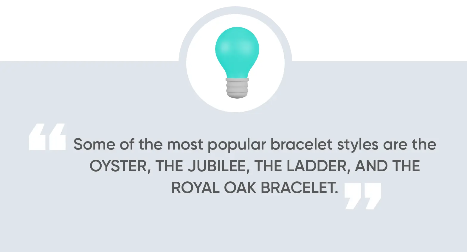 Types of Watch Bracelets and Pins