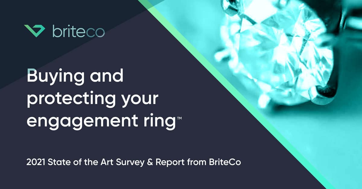 New engagement ring buying survey reveals purchasing and jewelry insurance practices