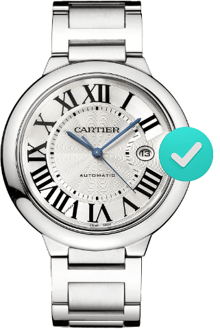 Cartier watch insured by BriteCo Watch Insurance