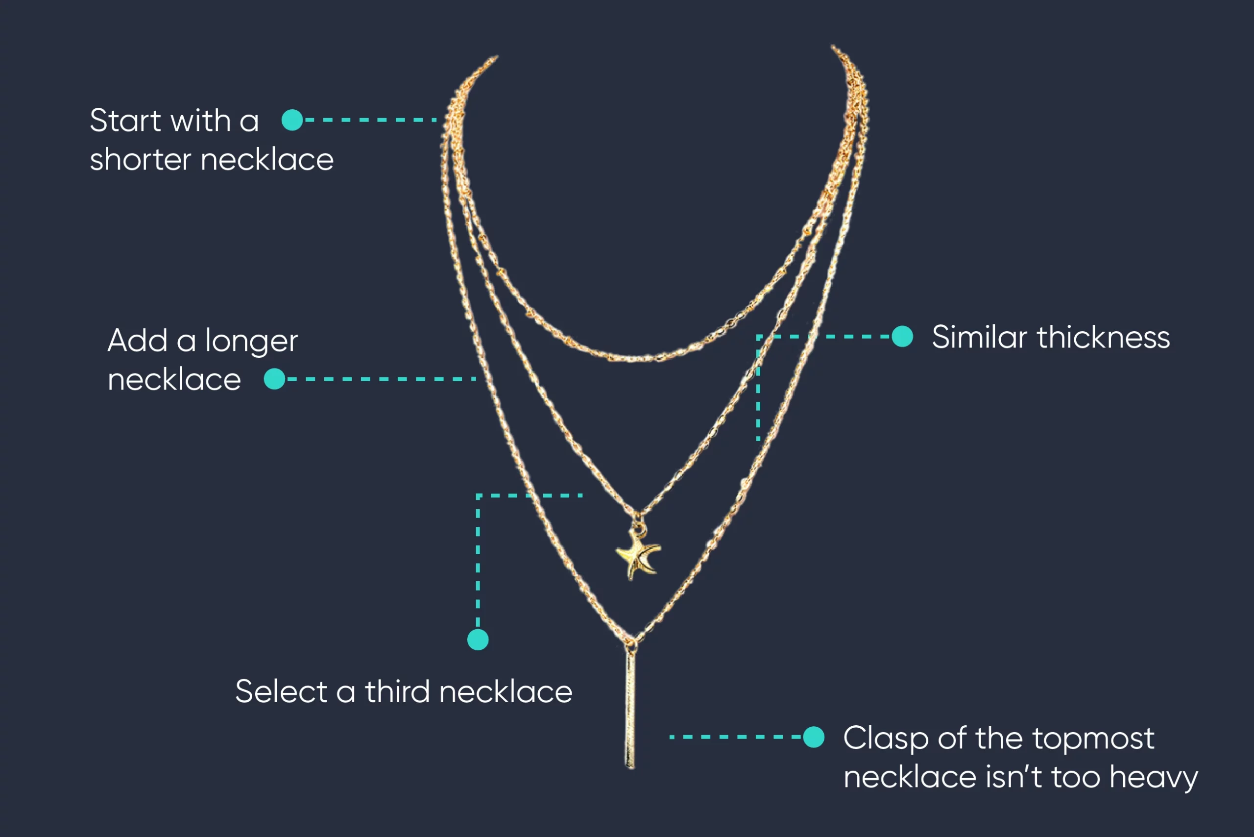 How To Stop Necklaces From Tangling When Layering
