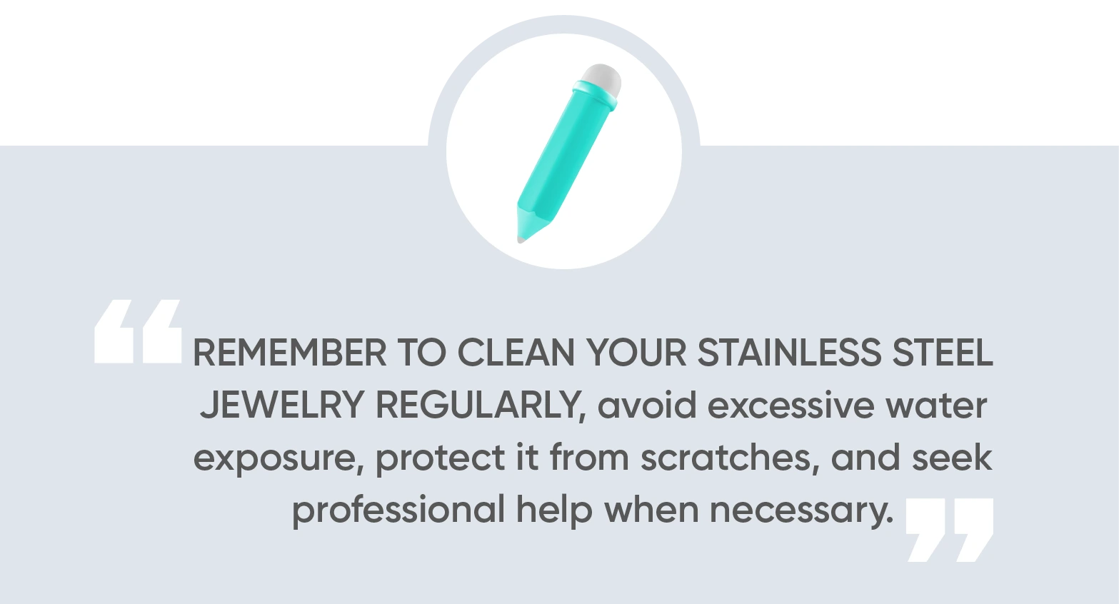 How to Clean Your Stainless Steel Jewelry Collection, Naturally