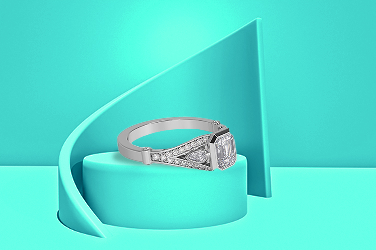 What are Modern Style Engagement Rings?
