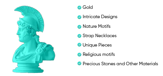 Most popular trends in ancient Greek jewelry