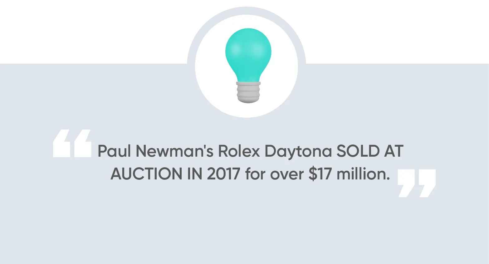 The Paul Newman Rolex Daytona