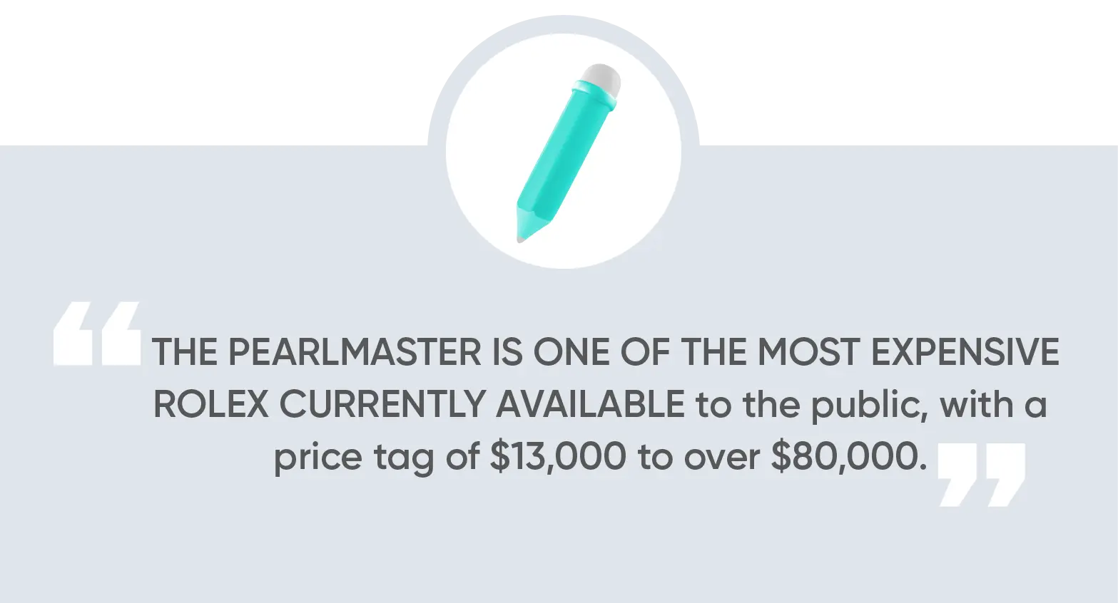 The Rolex Pearlmaster