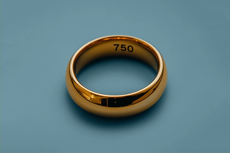 What Does 750 Mean on Jewelry