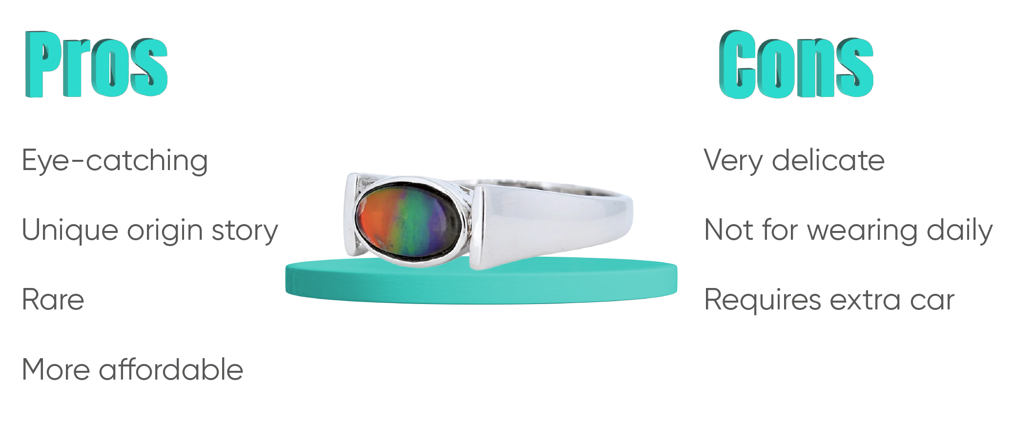 Ammolite Pros and cons