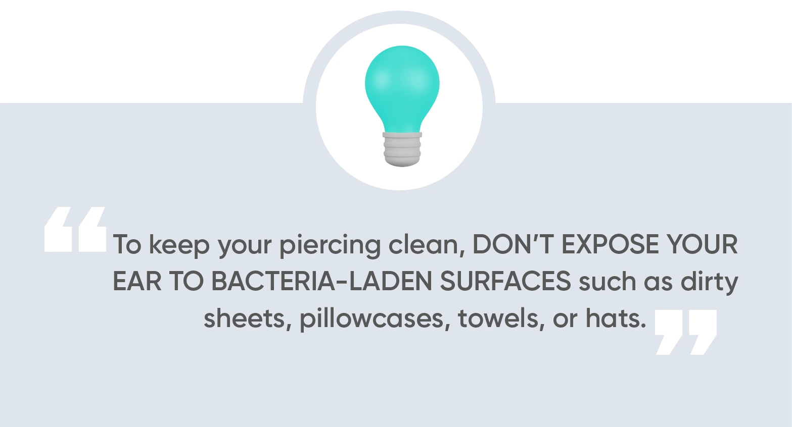 Disinfect Your Ears Daily