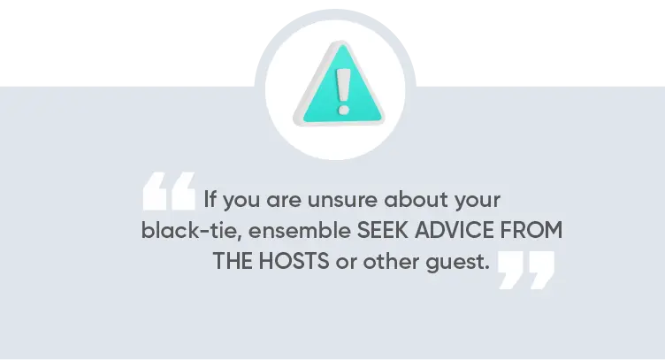 Unsure about black-tie