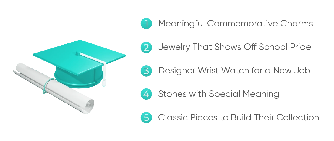 5 Graduation Jewelry Gift