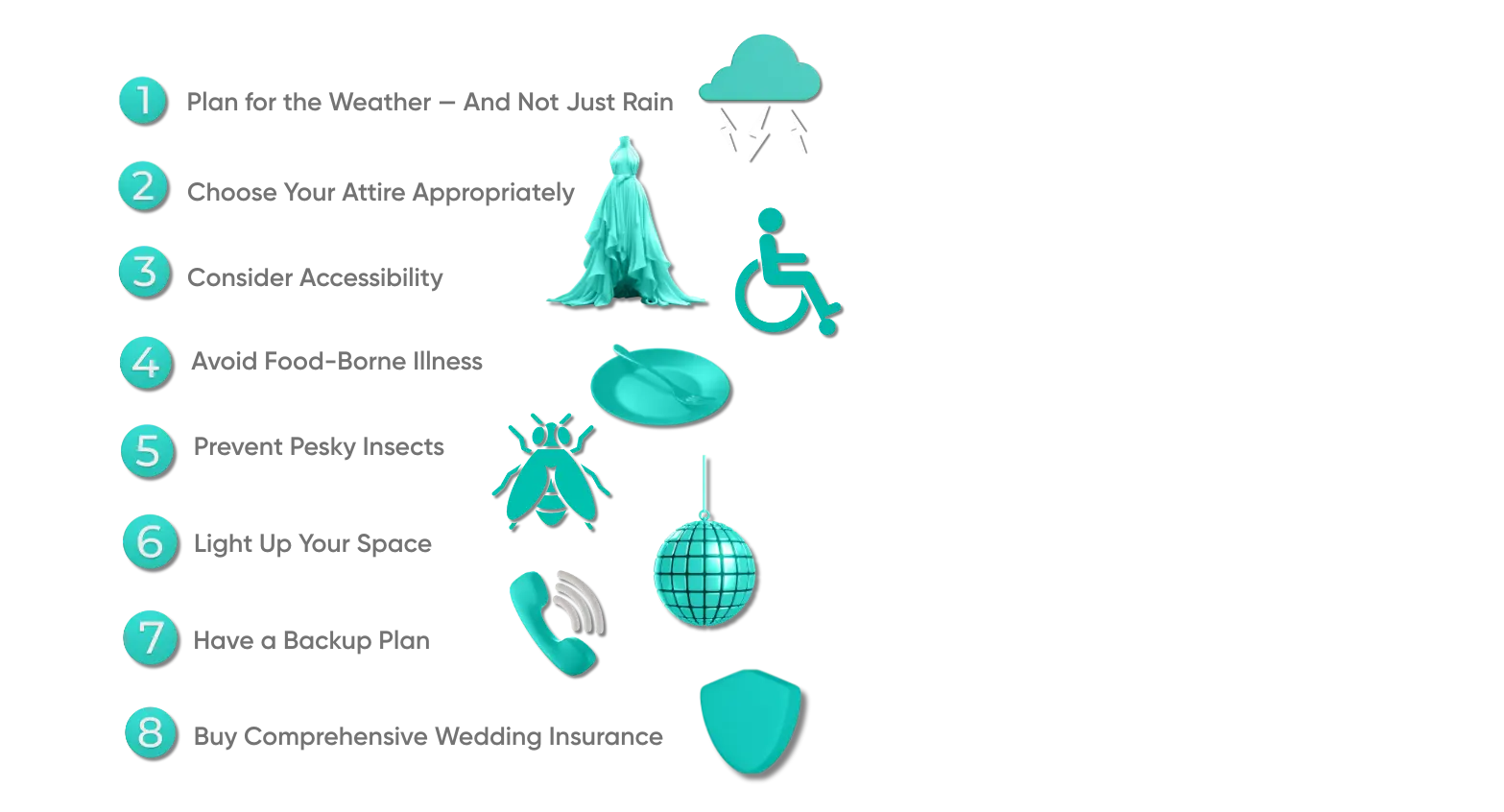 Bridal Tips & Trends Tips to have a safe outdoor wedding