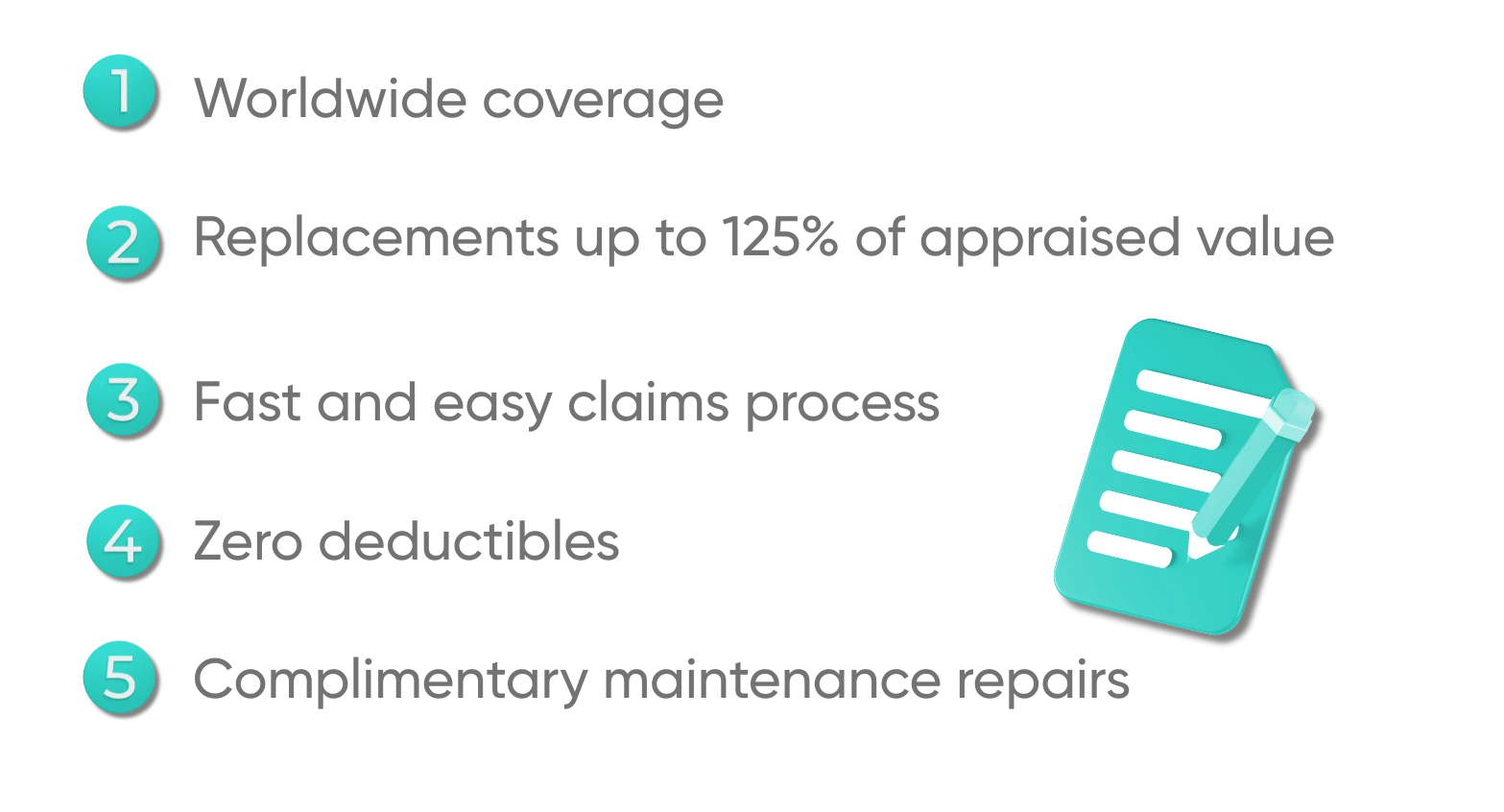 Features of specialized jewelry insurance