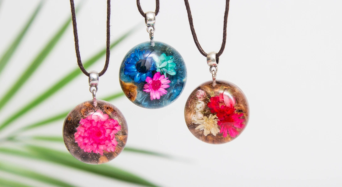Floral jewelry