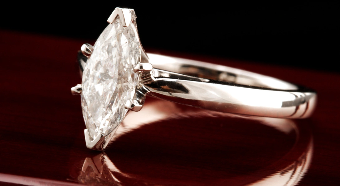 Marquise diamond ring