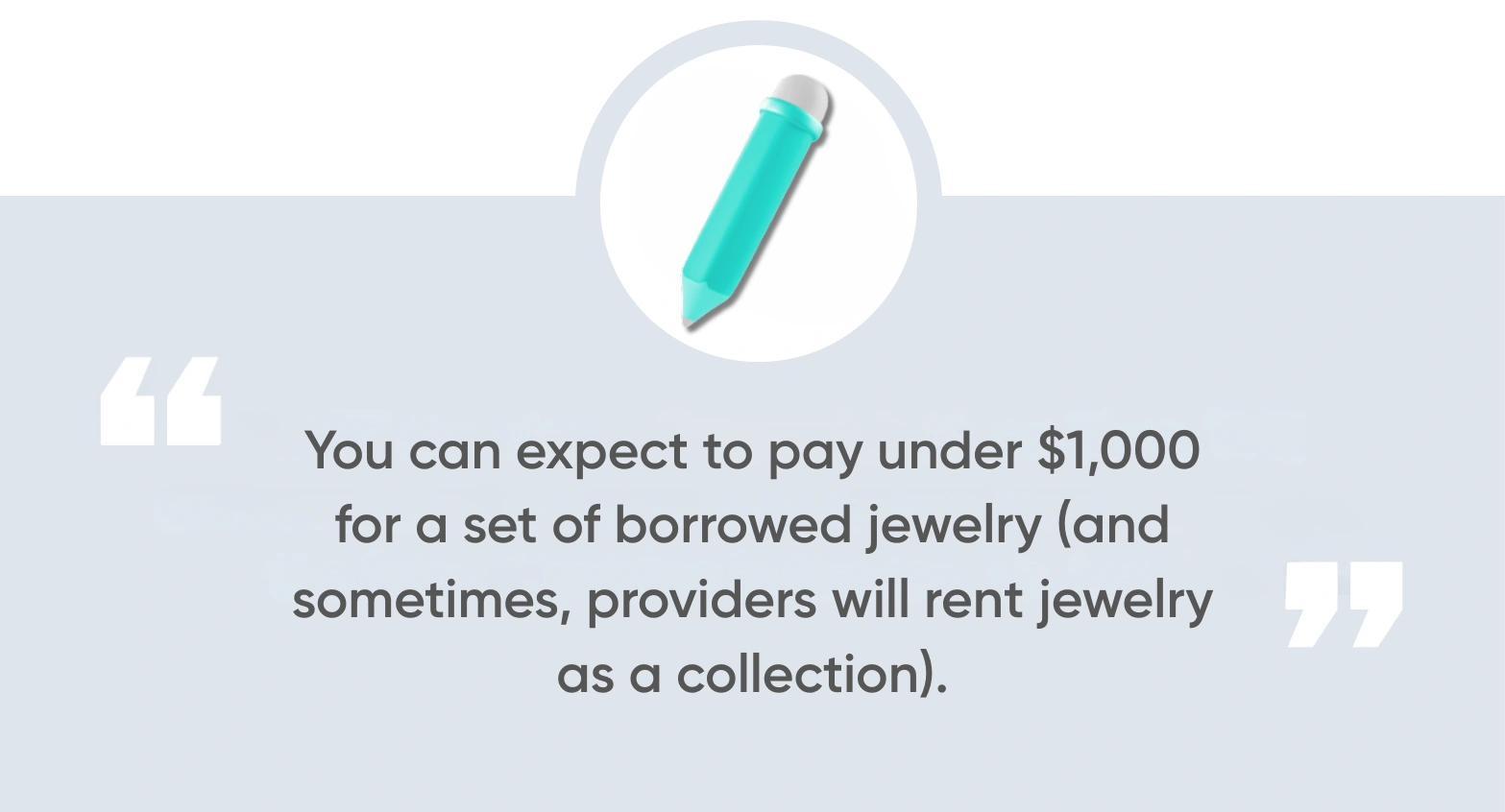 Can You Rent Jewelry for a Wedding?