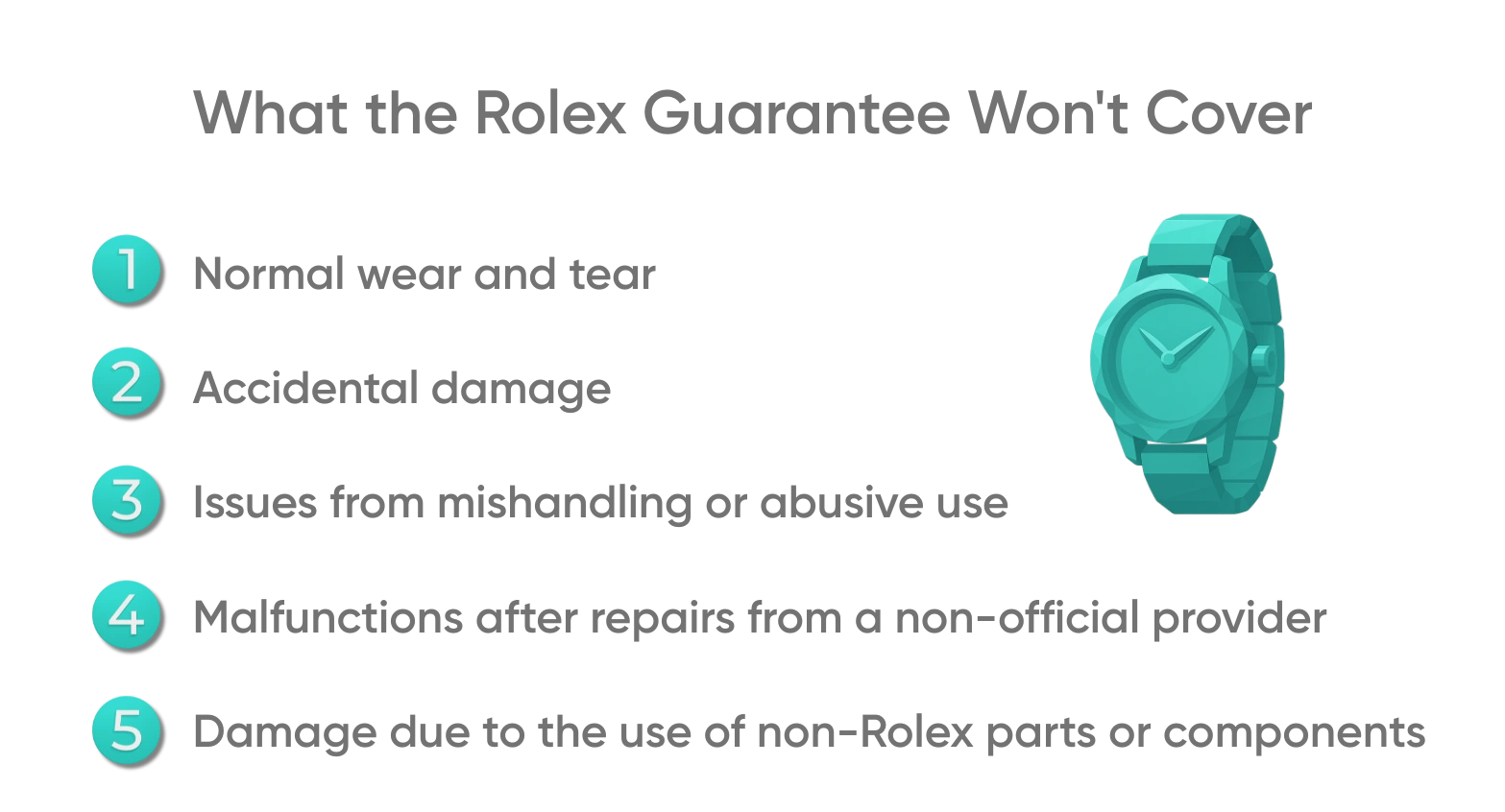Rolex Guarantee Covers