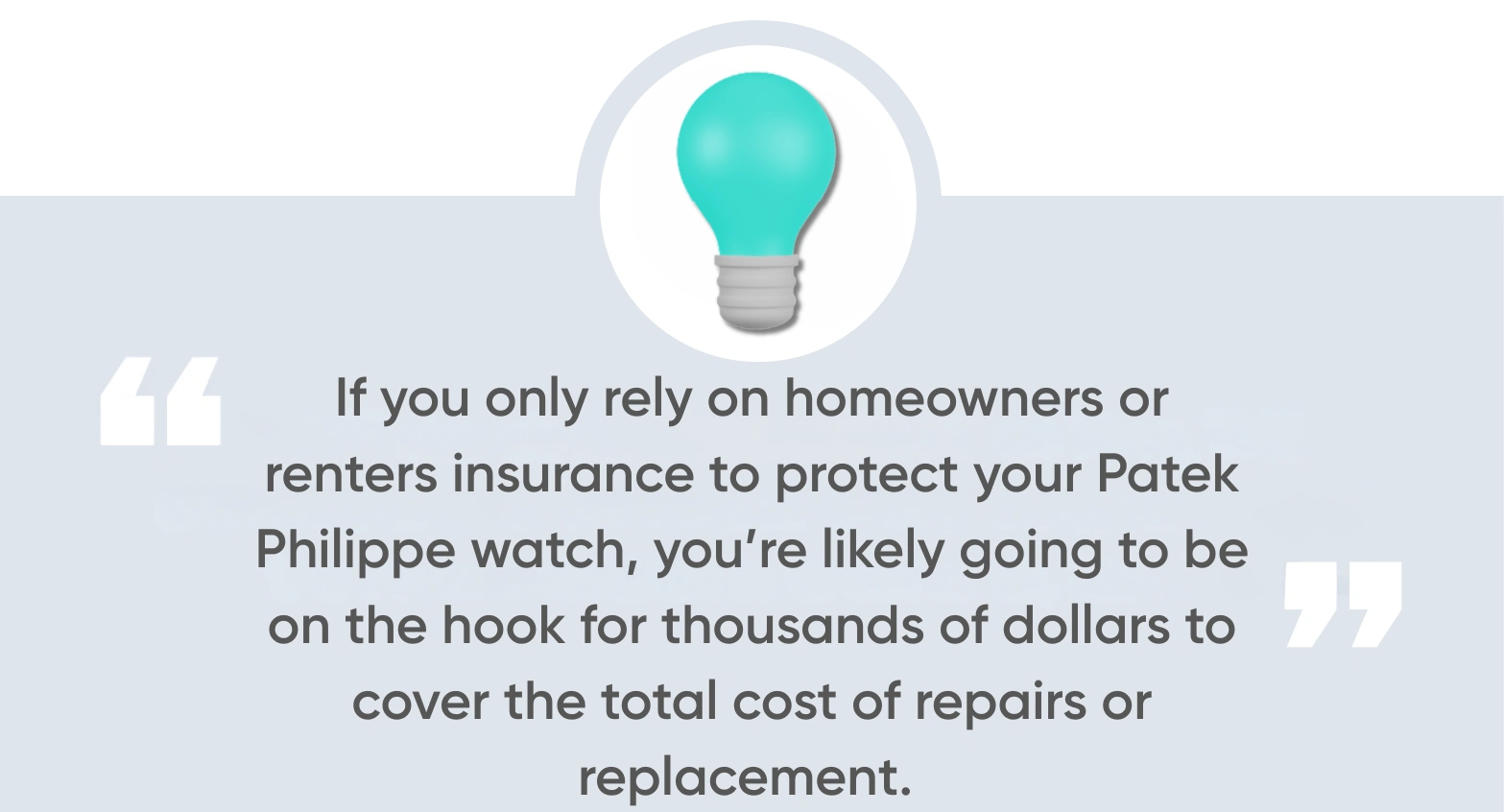 Problem with Relying on Homeowners and Renters Insurance