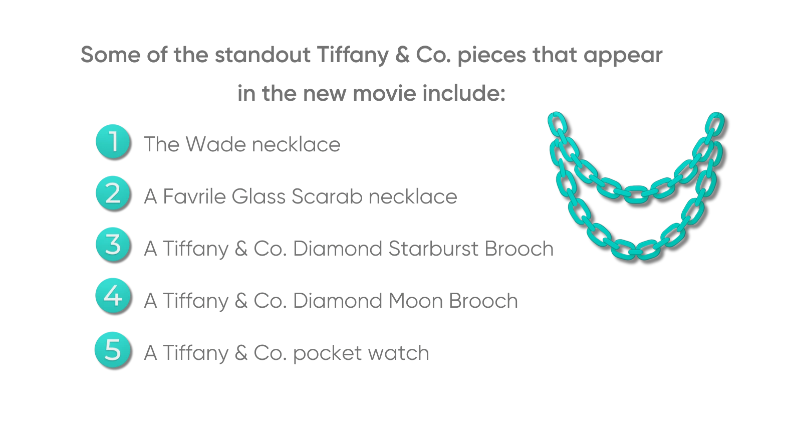 Some of the standout Tiffany & Co.