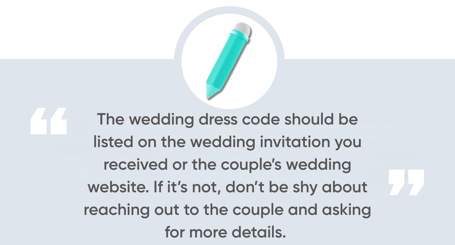 Wedding Dress Code