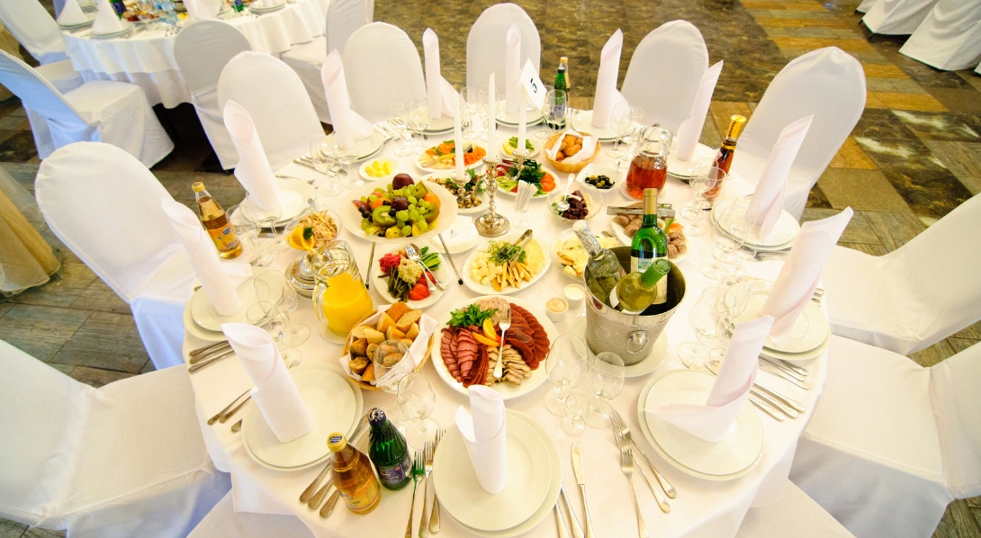 wedding dinner menu
