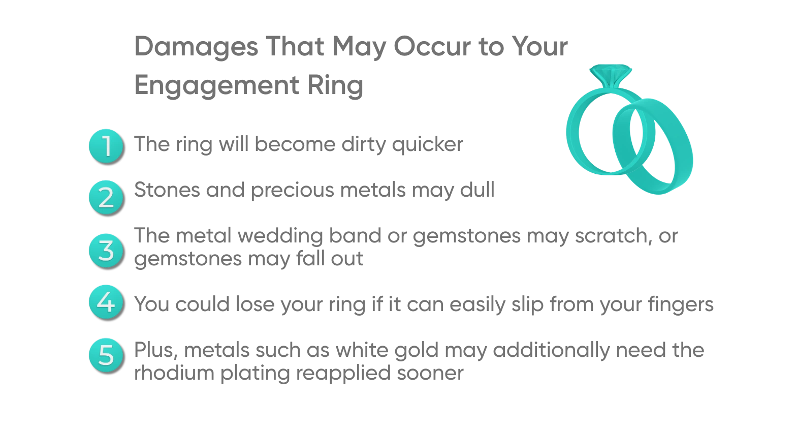 Damages That May Occur to Your Engagement Ring