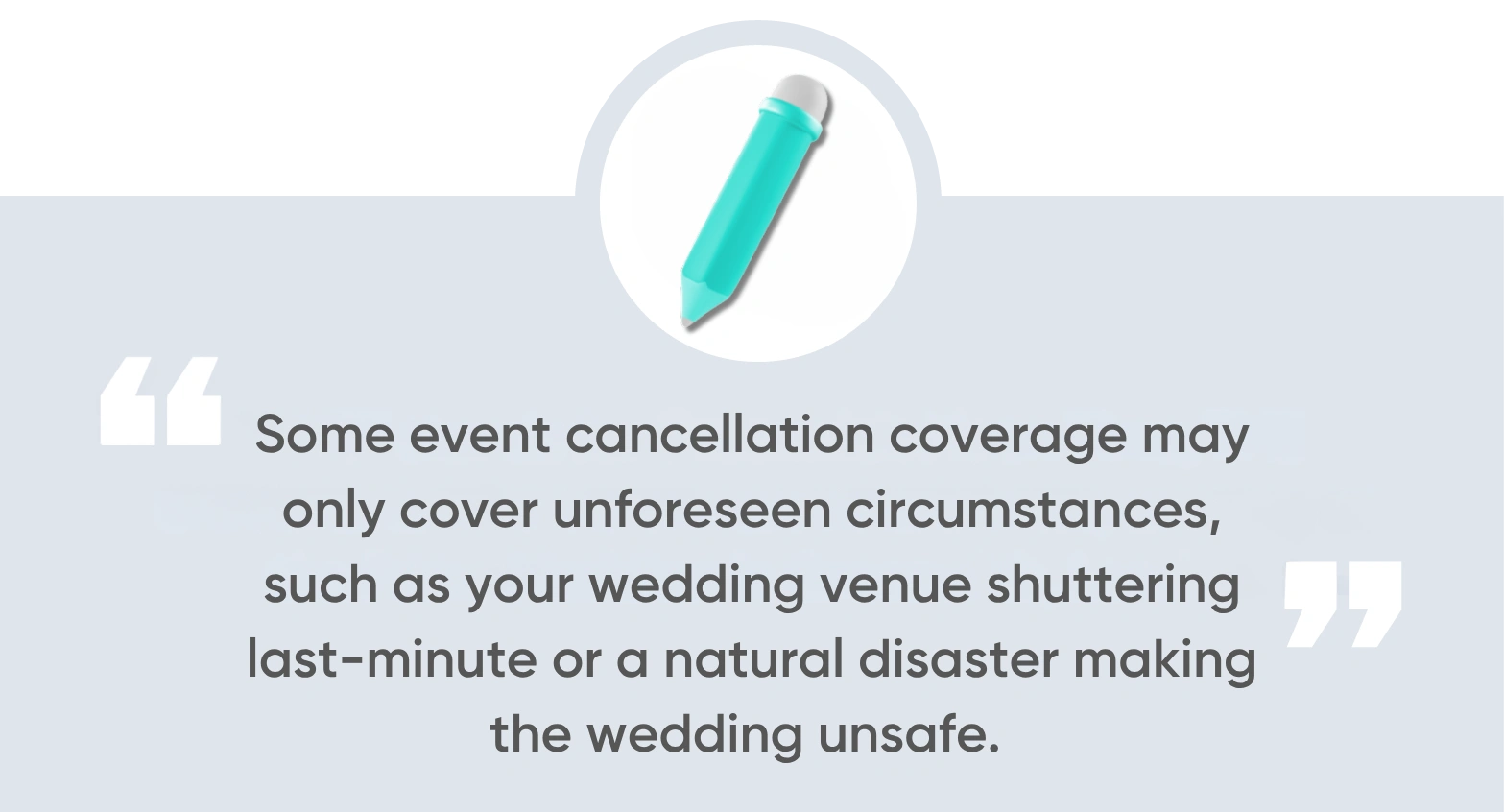 Wedding Insurance Cost