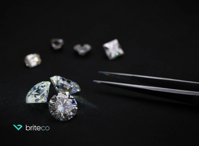 Diamonds on GIA report