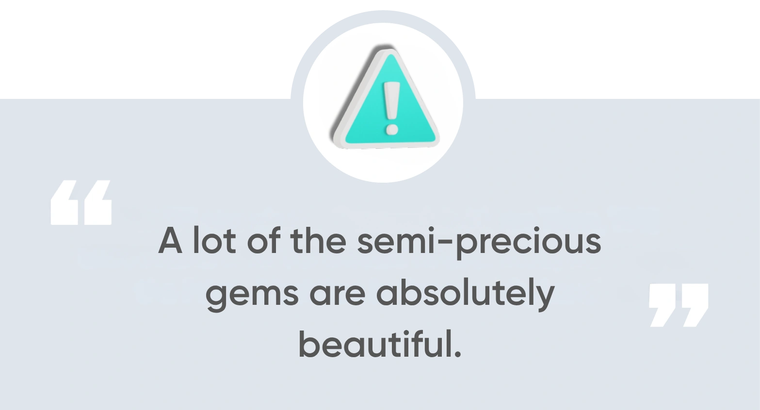 Semi-Precious Gem Jewelry