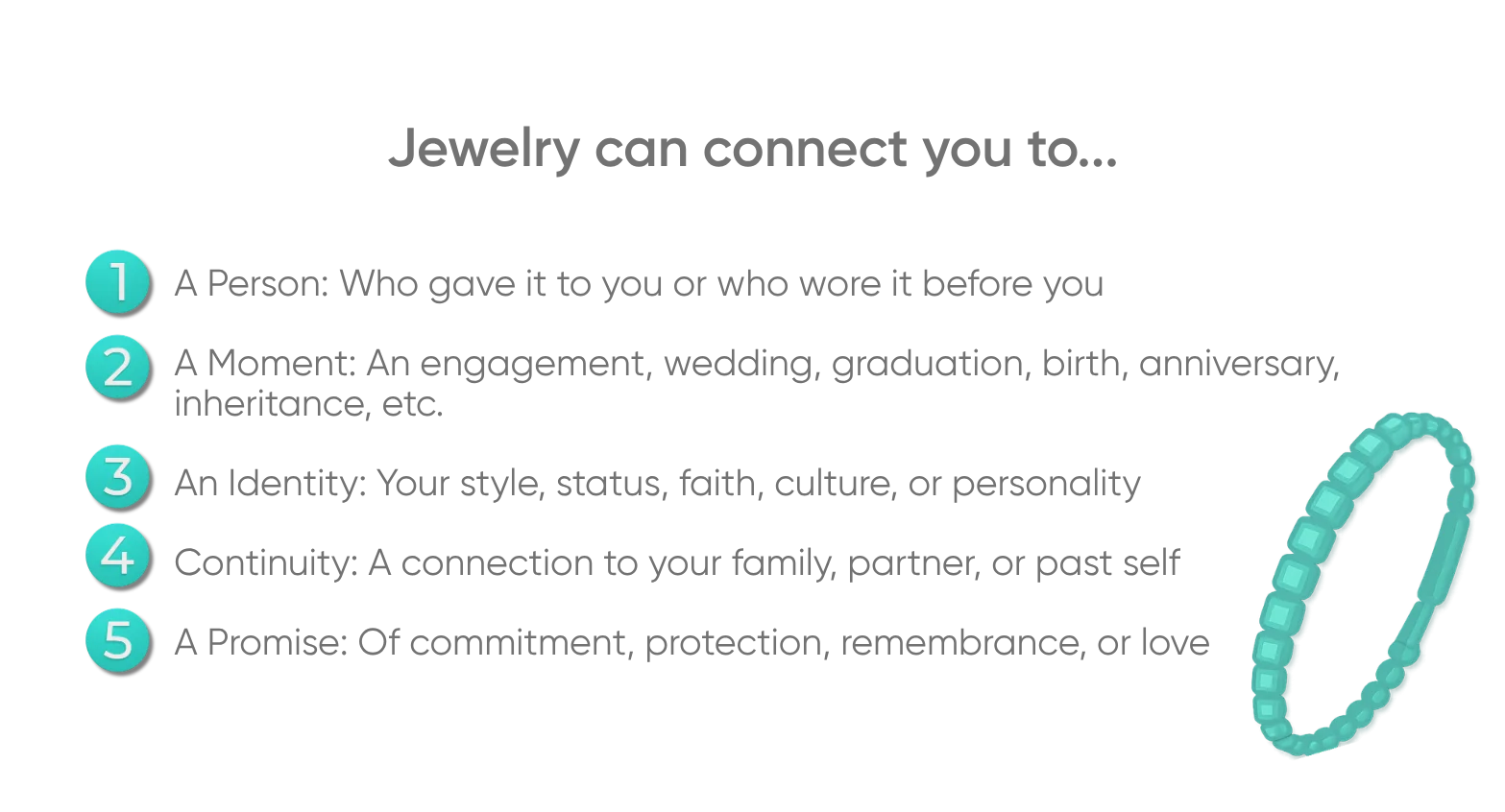 Jewelry as Memory, Identity, and Connection