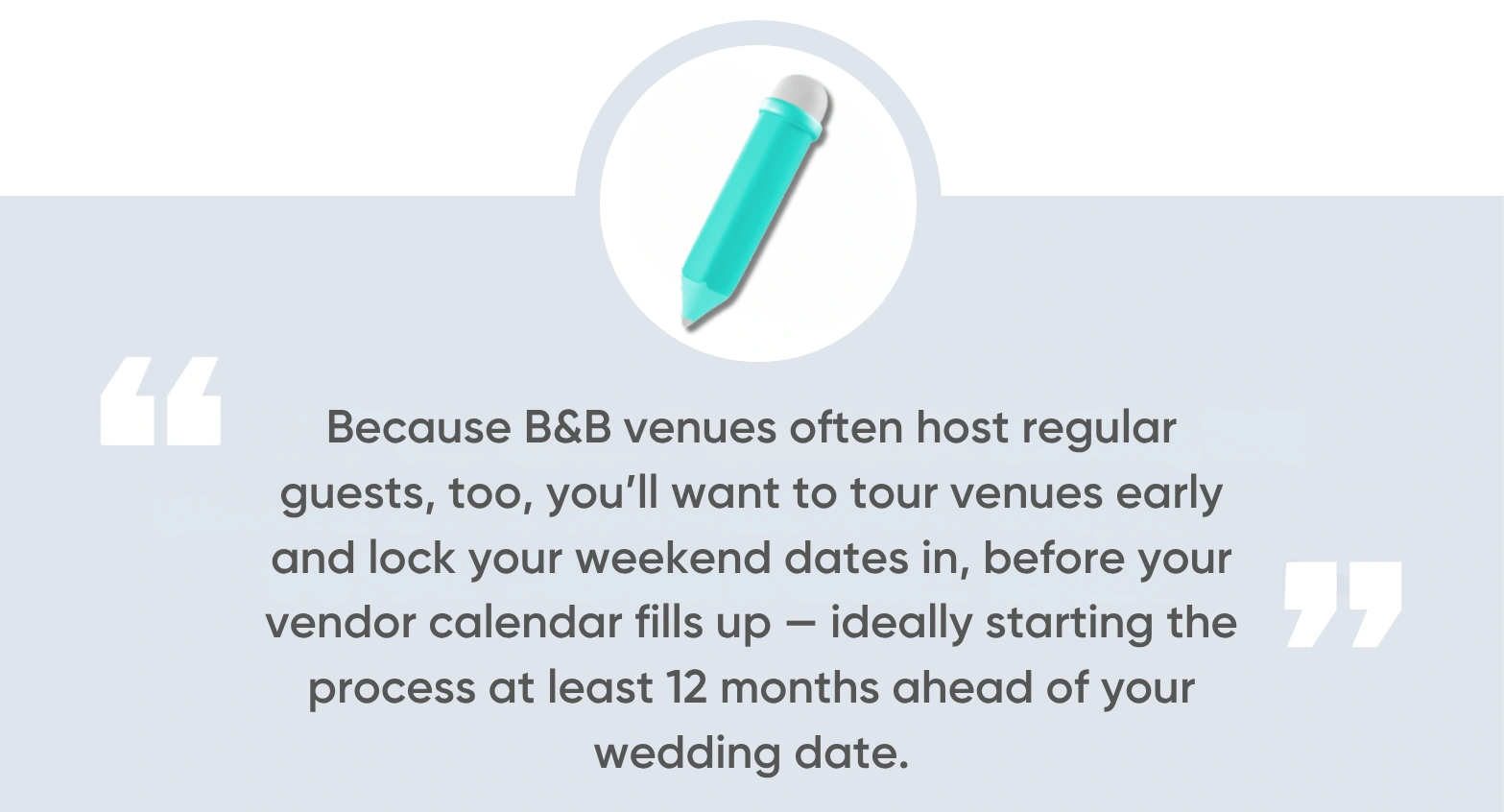When to Tour, Book, and Lock Vendors